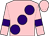 Pink, large purple spots and armlets (Chris Giles & Sandra Giles)