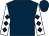 Dark blue, white sleeves, dark blue diamonds and cap (Axom Lxviii)
