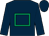 Dark blue, emerald green hollow box (Capla Developments & Partners)