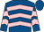 Royal blue, pink chevrons, royal blue cap (Dixon, Brennan, Lucas, Mahony, Sweetin)