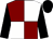 Maroon and white (quartered), black sleeves and cap (The Golden Cue Partnership)