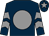 Dark blue, grey disc, chevrons on sleeves, dark blue cap, grey star (Mrs Lizzy Wilson)