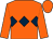 Orange, dark blue triple diamond (Stratford Racecourse & Robert Aplin)