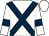 White, dark blue cross belts and armlets (John & Heather Raw & Tony Coyle)