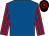 Royal blue, red and royal blue striped sleeves, black and red hooped cap (Mr G B Barlow)