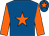 Royal blue, orange star, sleeves and star on cap (Mr R J Turton & Ian Williams)