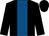 Black, royal blue stripe (Mainline Racing)
