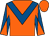 Orange, royal blue chevron, diabolo on sleeves, orange cap (Twenty Syndicate)