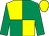 Emerald green & yellow quartered, emerald green sleeves, yellow cap (Meadows Racing Club)