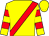 Yellow, red sash, hooped sleeves, yellow cap (Michael John Doran)