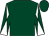 Dark green, dark green and white diabolo on sleeves (Mrs Janet Davies)