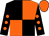 Black and orange (quartered), black sleeves, orange spots, orange cap (Buckingham, Chapman & Cobbett)