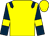 Yellow, dark blue epaulets, dark blue sleeves, yellow armlets (Encore Partnership V11)