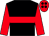 Black, red hoop and sleeves, red cap, black spots (C Black)