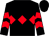 Black, red triple diamond, chevrons on sleeves (Team Tasker)