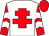 White, red cross of lorraine, red and white chevrons on sleeves, red cap (Mr Martyn Cruse)