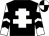 Black, white cross of lorraine, white and black chevrons on sleeves, black and white quartered cap (In It To Win Partnership)