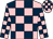Pink & dark blue check (Ever Optimistic Syndicate)