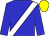 Blue, white sash, yellow cap (V T O'Brien)