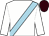 White, light blue sash, brown cap (N F Glynn)