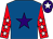 Royal blue, purple star, red sleeves, white stars, purple cap, white star (Tough Troop Partnership)