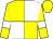Yellow and white (quartered), yellow sleeves, white armlets, yellow cap (Ontoawinner 9 & Partner 4)