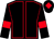 Black, red seams, armlets and diamond on cap (Mr P Savill & Mr T Savill)