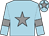 Light blue, grey star, armlets and star on cap (Miss Sarah Ann Zachariah)