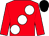 Red, large white spots, black cap (Sohi & Sohi)