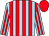 Light blue and red stripes, red cap (Mr G F Chesneaux & Mr Nick Littmoden)