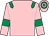 Pink, emerald green epaulets and armlets, hooped cap (Mr Khalifa Dasmal)