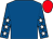 Royal blue, white stars on sleeves, red cap (Mr S Decani)
