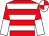 Red & white hoops, white & red halved sleeves, red & white quartered cap (M Caplice & Ms D Hayes)