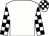 White, black check sleeves & cap (Ms Patricia Walsh)