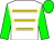 White, gold braid, green sleeves, green cap with gold tassel (Sheikh Abdullah Almalek Alsabah)