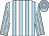 Light blue and white stripes, hooped cap (Never So Bold - Aquino)