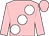 Pink, large white spots (Quantum)