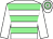 White, light green hoops, white sleeves (Mr Phillip Dando & Mr Anthony Brown)