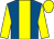 Royal blue, yellow stripe, sleeves and cap (Laurence Bellman)