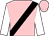 Pink, black sash, white sleeves (Pcracing Co Uk)