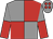 Grey and cherry (quartered), halved sleeves, grey cap, cherry spots (Mr Dean Ivory)