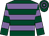 Dark green, mauve hoops (Mr R N Bevis)