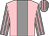 Pink, grey stripe, grey and pink striped sleeves and cap (Ushers Court)