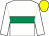 White, emerald green hoop, yellow cap (Mr Sean Doyle)