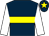 Dark blue, yellow hoop, white sleeves, dark blue cap, yellow star (Bruton Street Uk - Iii)
