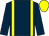 Dark blue, yellow braces, yellow cap (Una Corcoran)