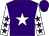 Purple, white star, white sleeves, purple stars, purple cap (Amo Racing Limited)