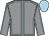 Grey, light blue seams, light blue cap (Boadicea Bloodstock)