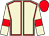 Beige, red seams, armlets and cap (Mr J Blackburn & Imperial Racing P'shi)