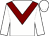 White, maroon chevron (Fell & Salthouse)